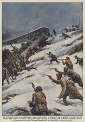 A Train of the Trans-Siberian Railway Was Diverted in Manchuria by a Group of Chinese Bandits